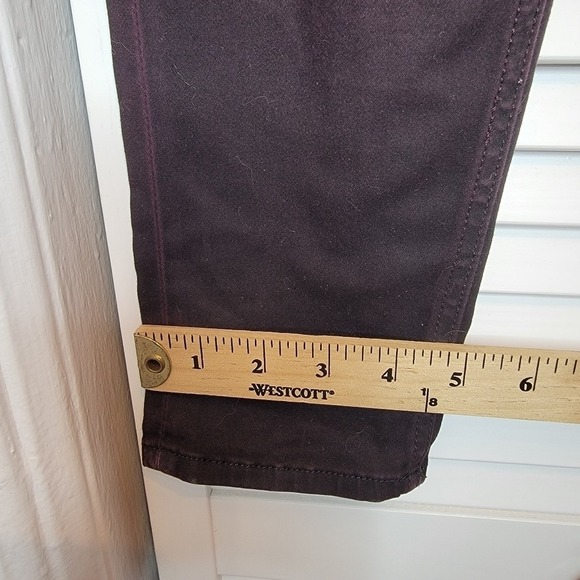 RAG & BONE Jeggings Women Sz 27 Skinny Ankle Ombre Plum Purple Casual Denim Y2K - Picture 16 of 16